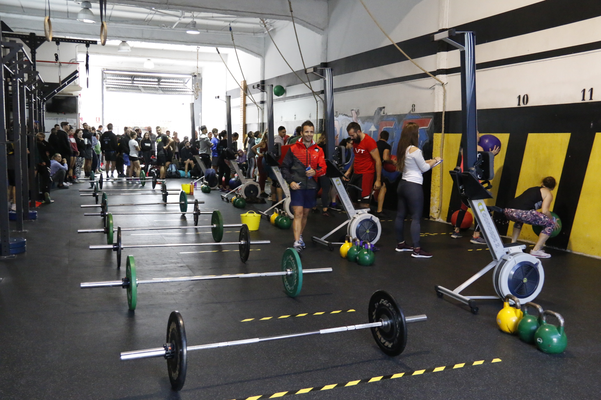 Competición solidaria en el box de Fuenlabrada