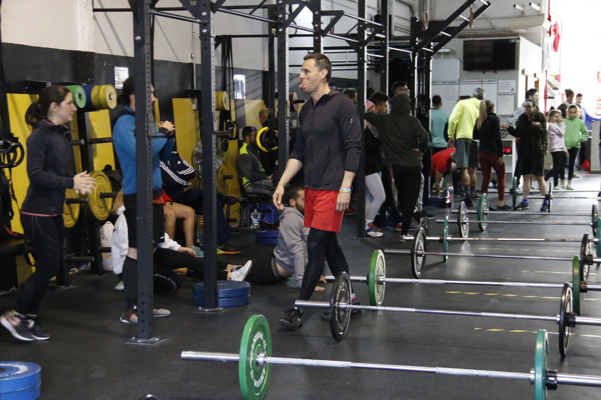 Competición solidaria en el box de Fuenlabrada