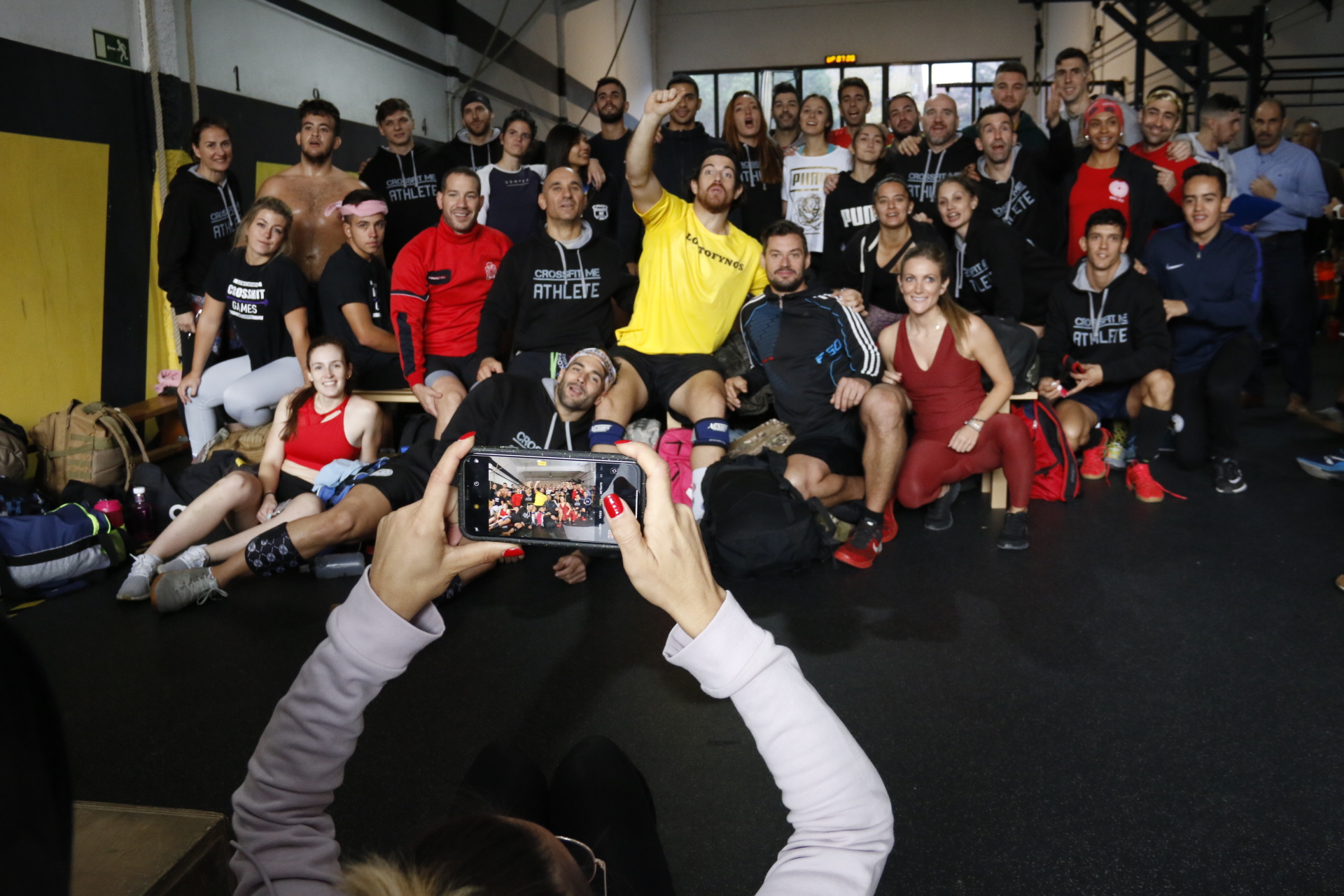 Competición solidaria en el box de Fuenlabrada