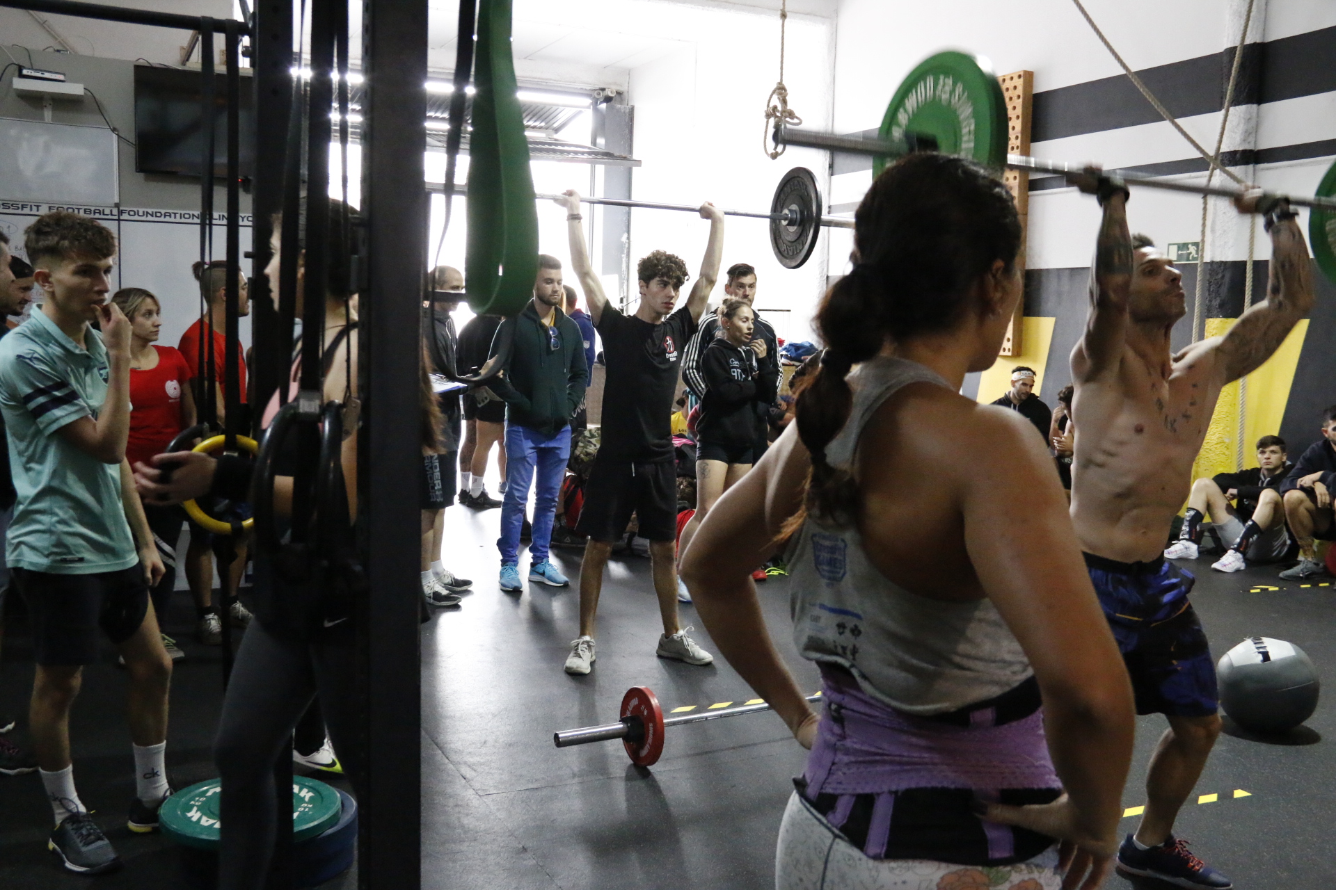 Competición solidaria en el box de Fuenlabrada