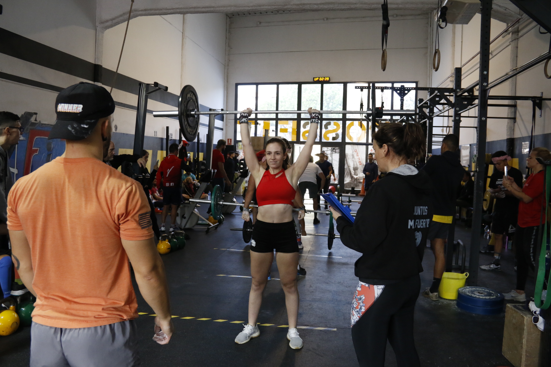 Competición solidaria en el box de Fuenlabrada