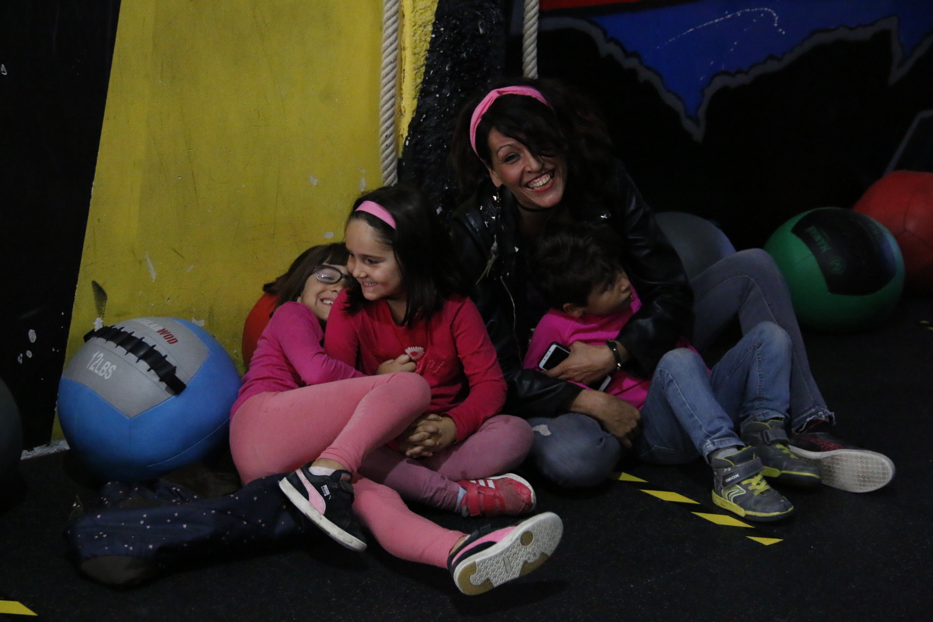 Competición solidaria en el box de Fuenlabrada