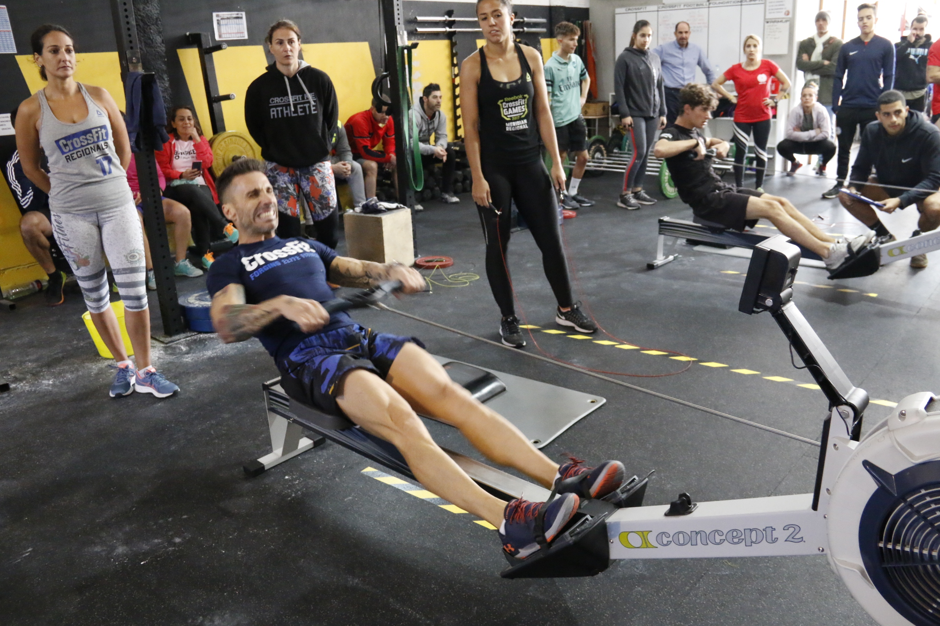 Competición solidaria en el box de Fuenlabrada