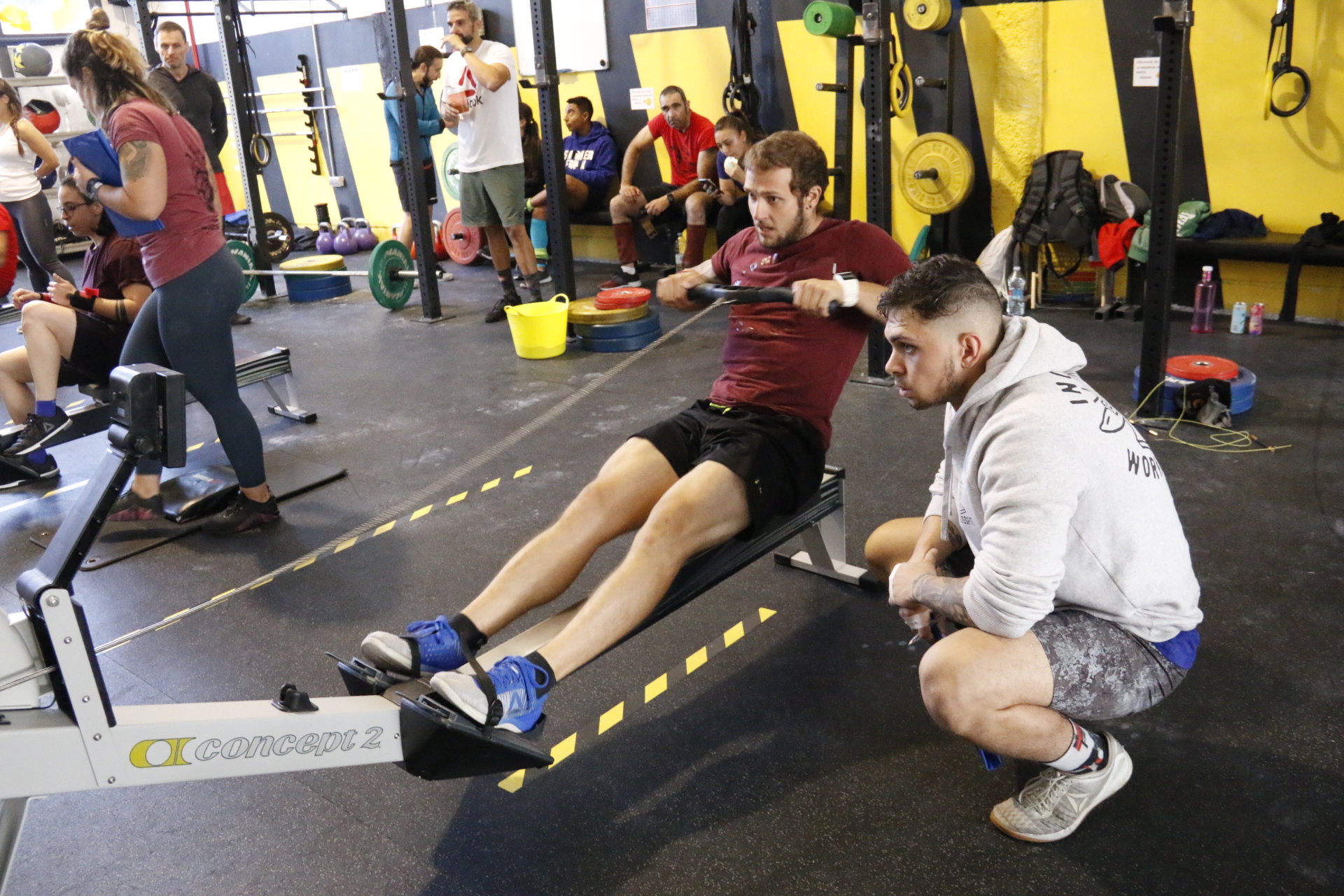 Competición solidaria en el box de Fuenlabrada