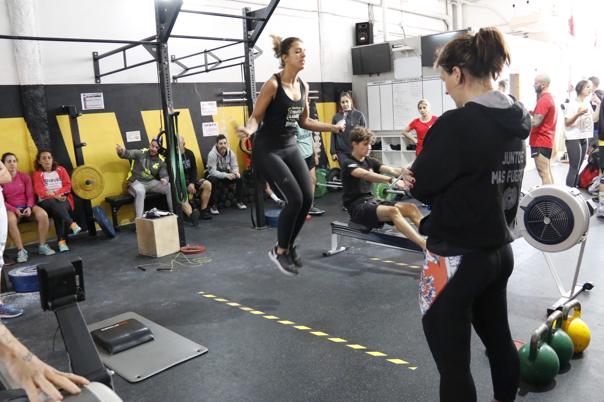 Competición solidaria en el box de Fuenlabrada