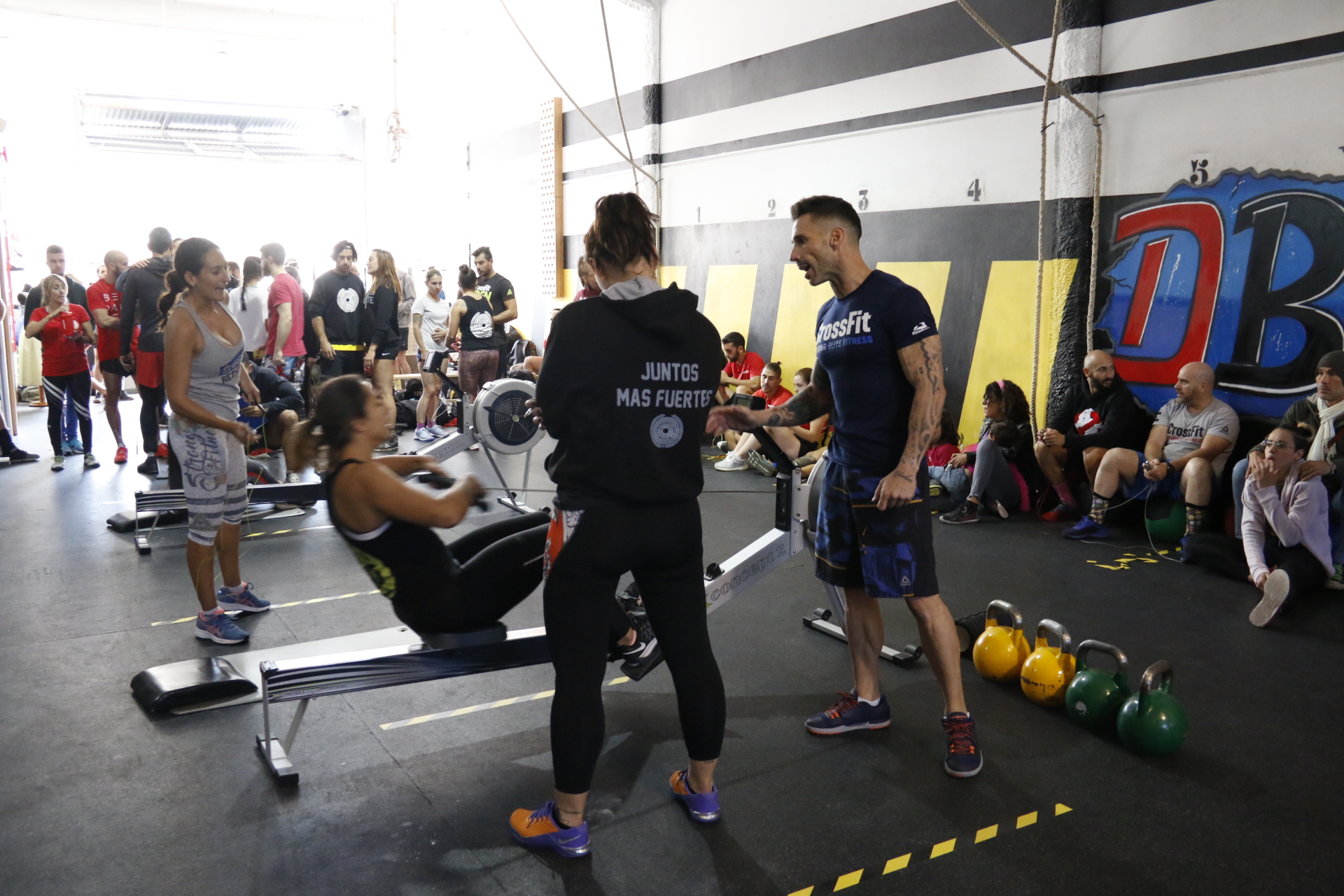Competición solidaria en el box de Fuenlabrada