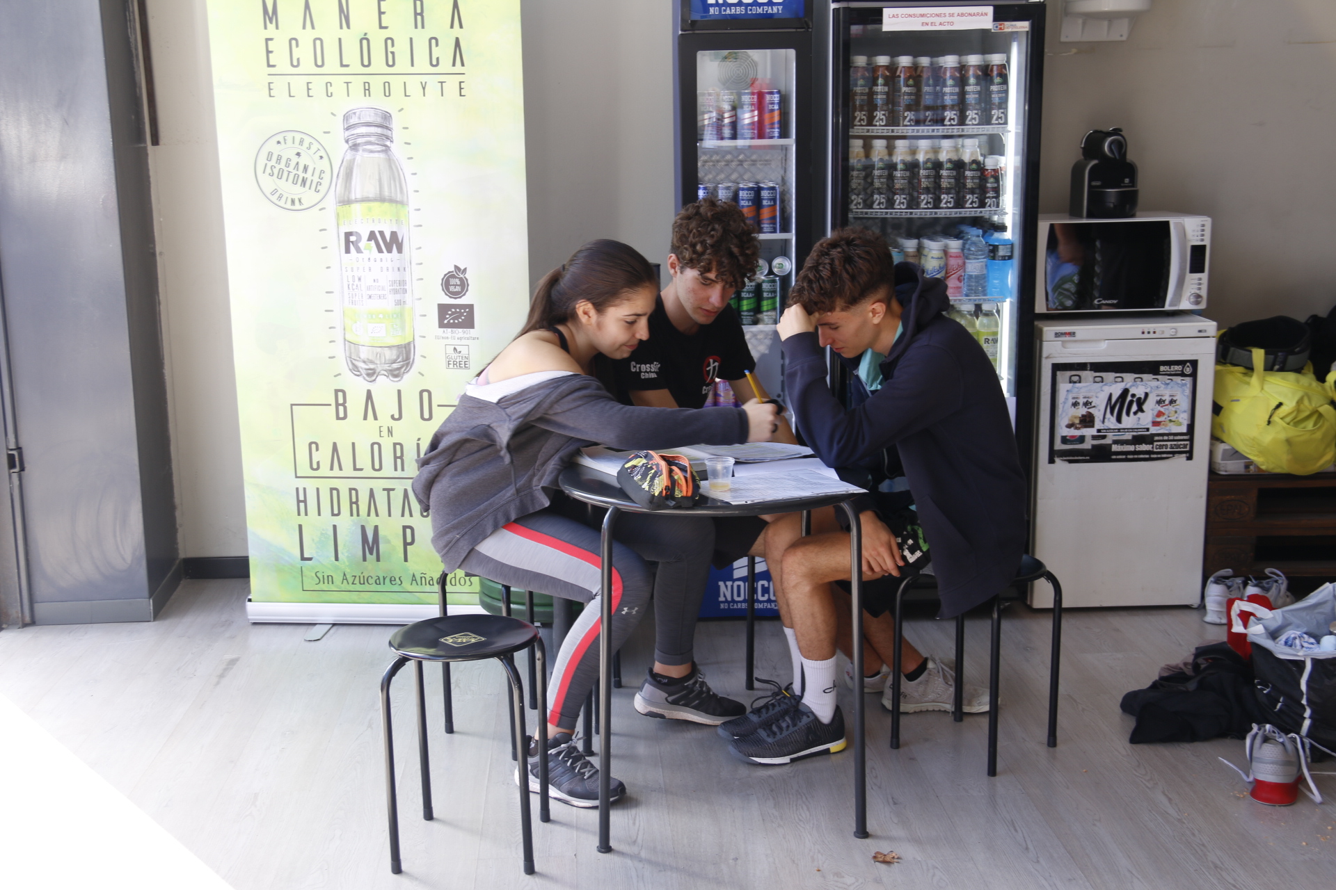 Competición solidaria en el box de Fuenlabrada