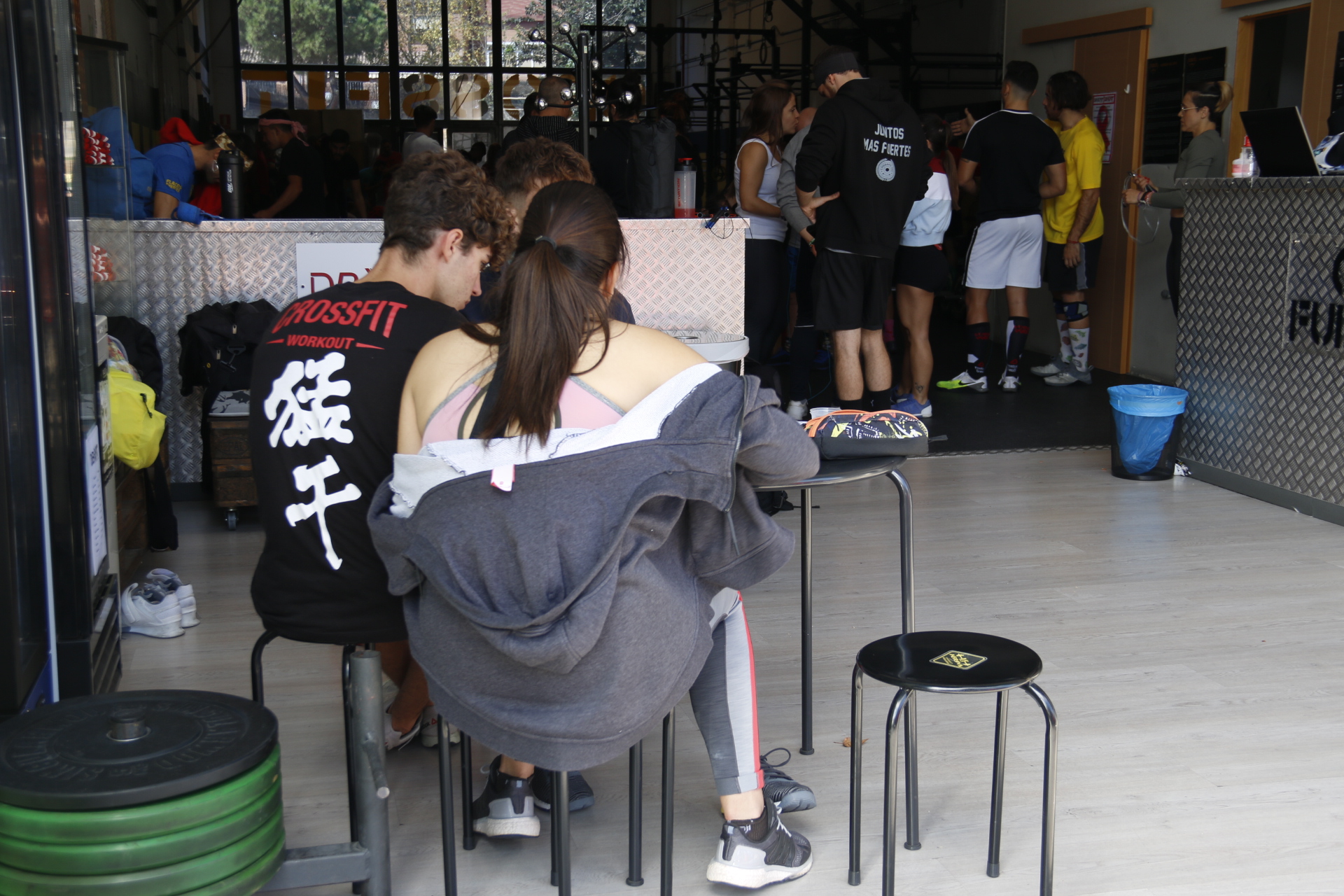 Competición solidaria en el box de Fuenlabrada