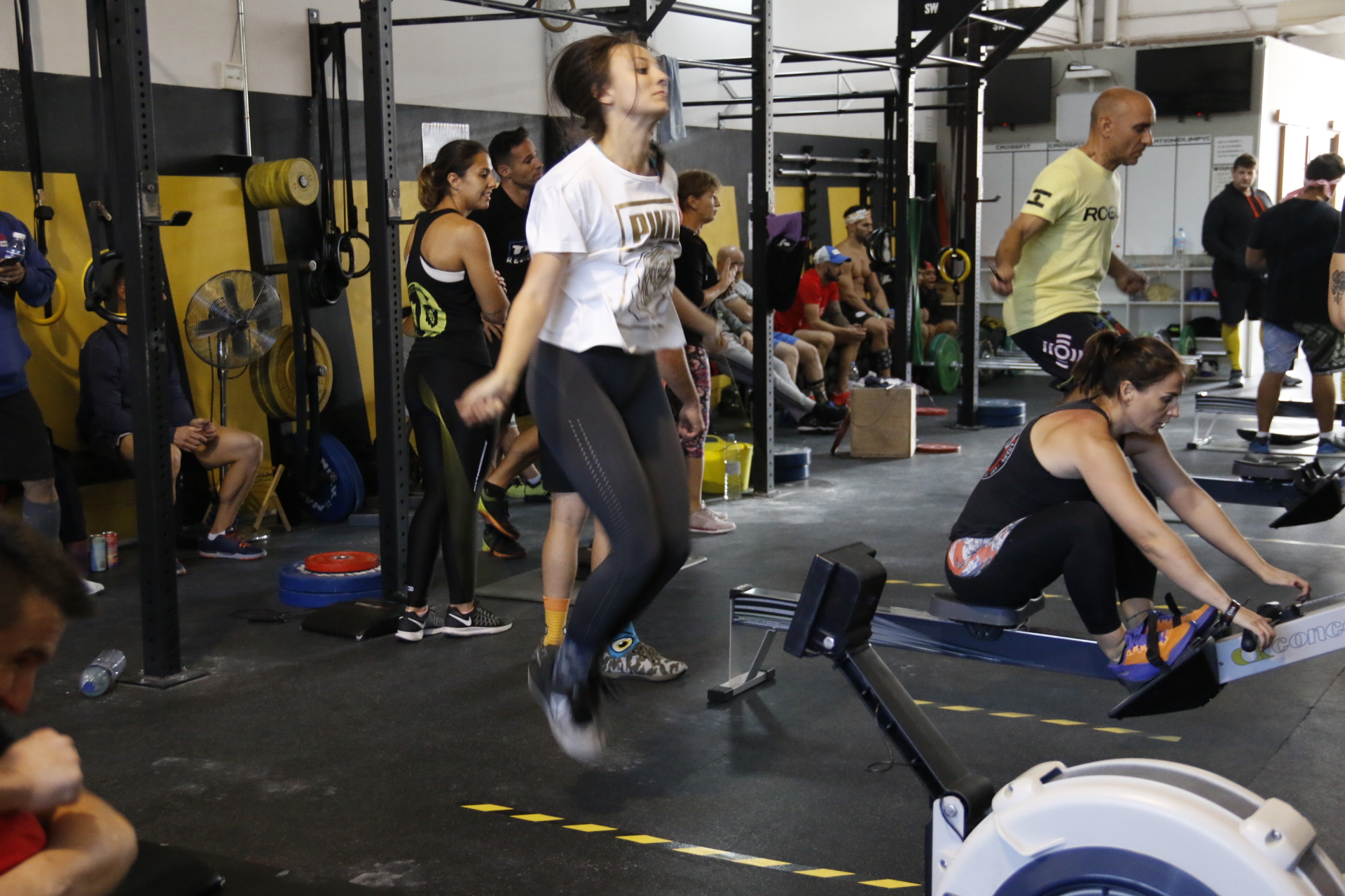 Competición solidaria en el box de Fuenlabrada
