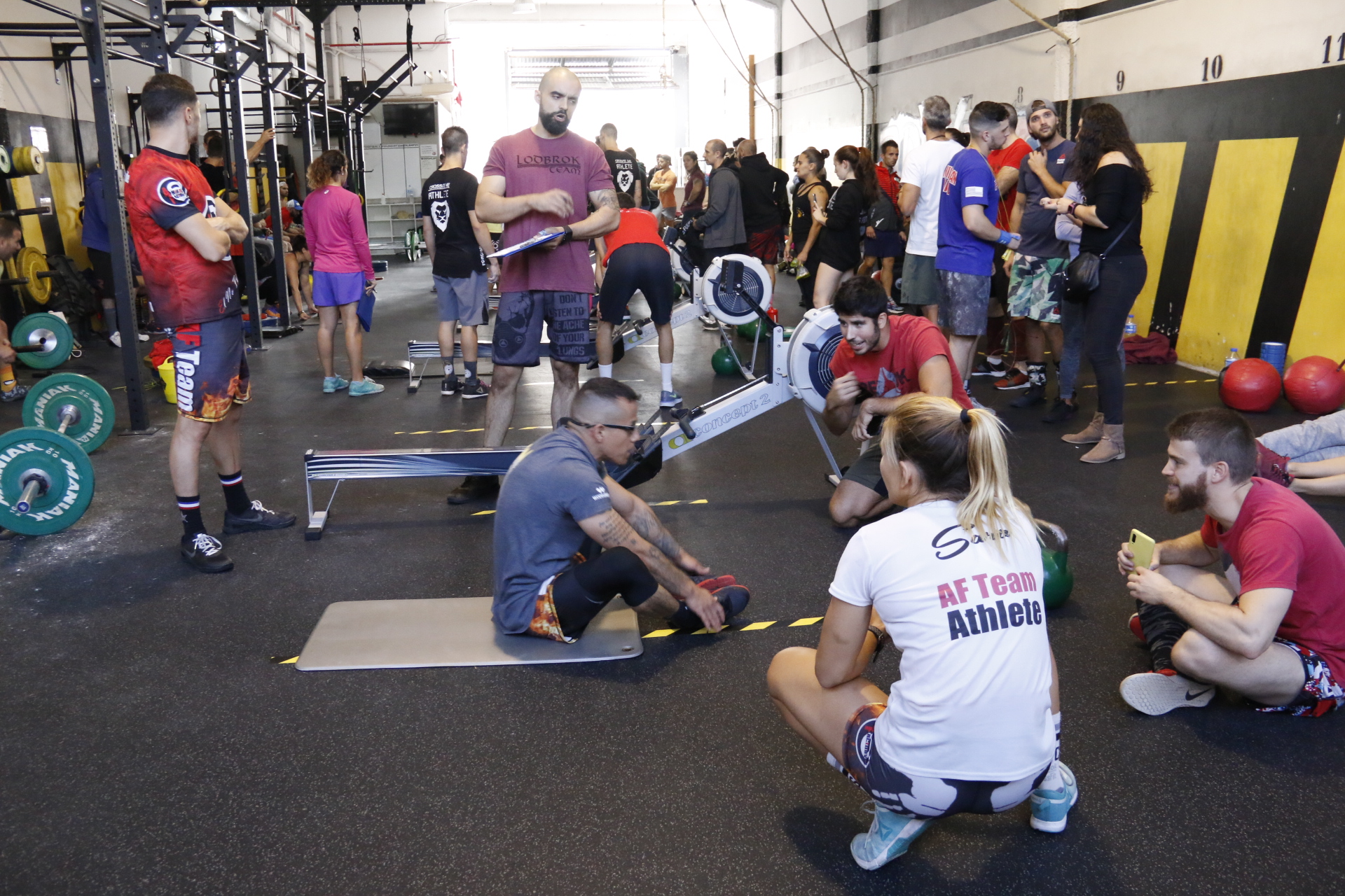 Competición solidaria en el box de Fuenlabrada