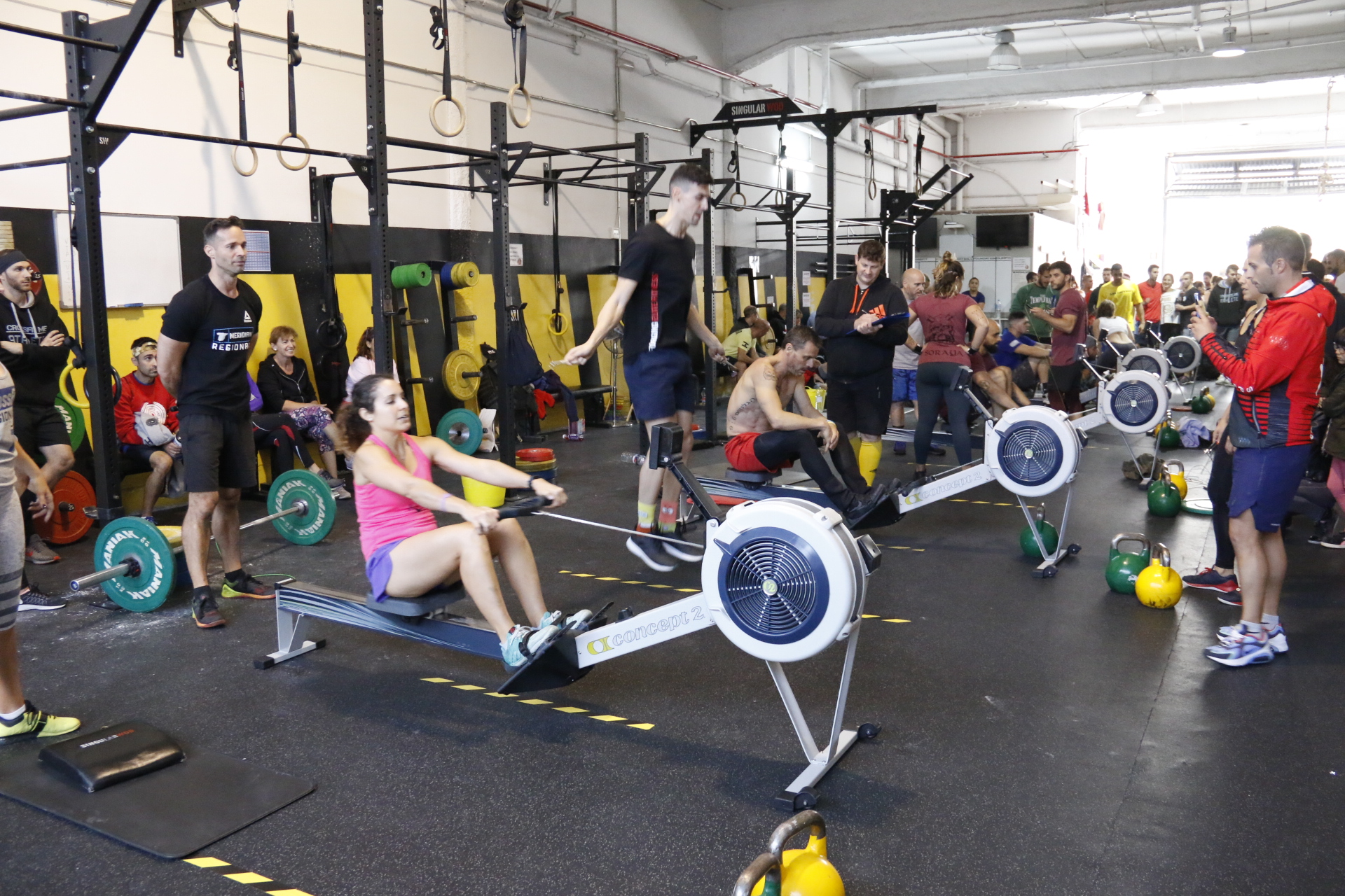 Competición solidaria en el box de Fuenlabrada