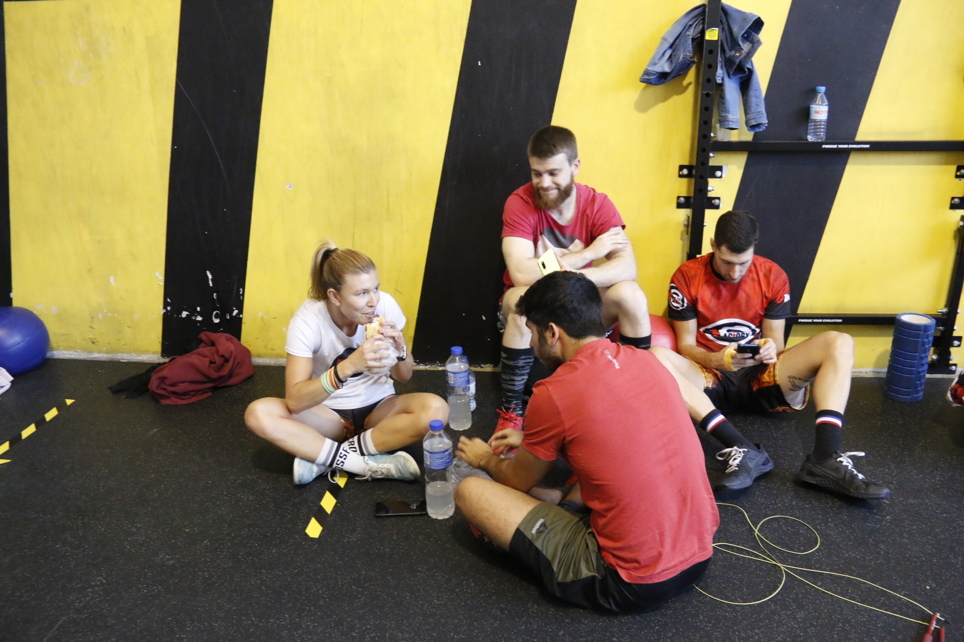 Competición solidaria en el box de Fuenlabrada