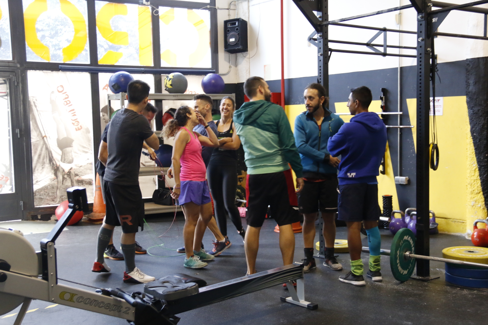Competición solidaria en el box de Fuenlabrada