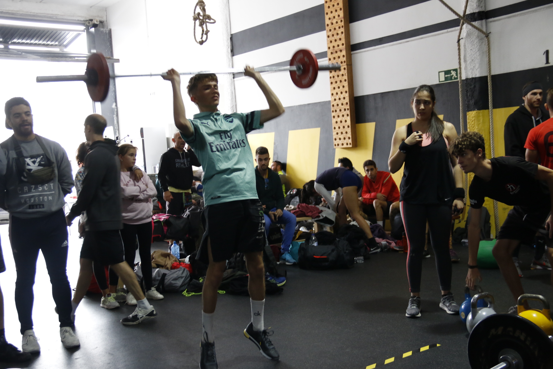 Competición solidaria en el box de Fuenlabrada