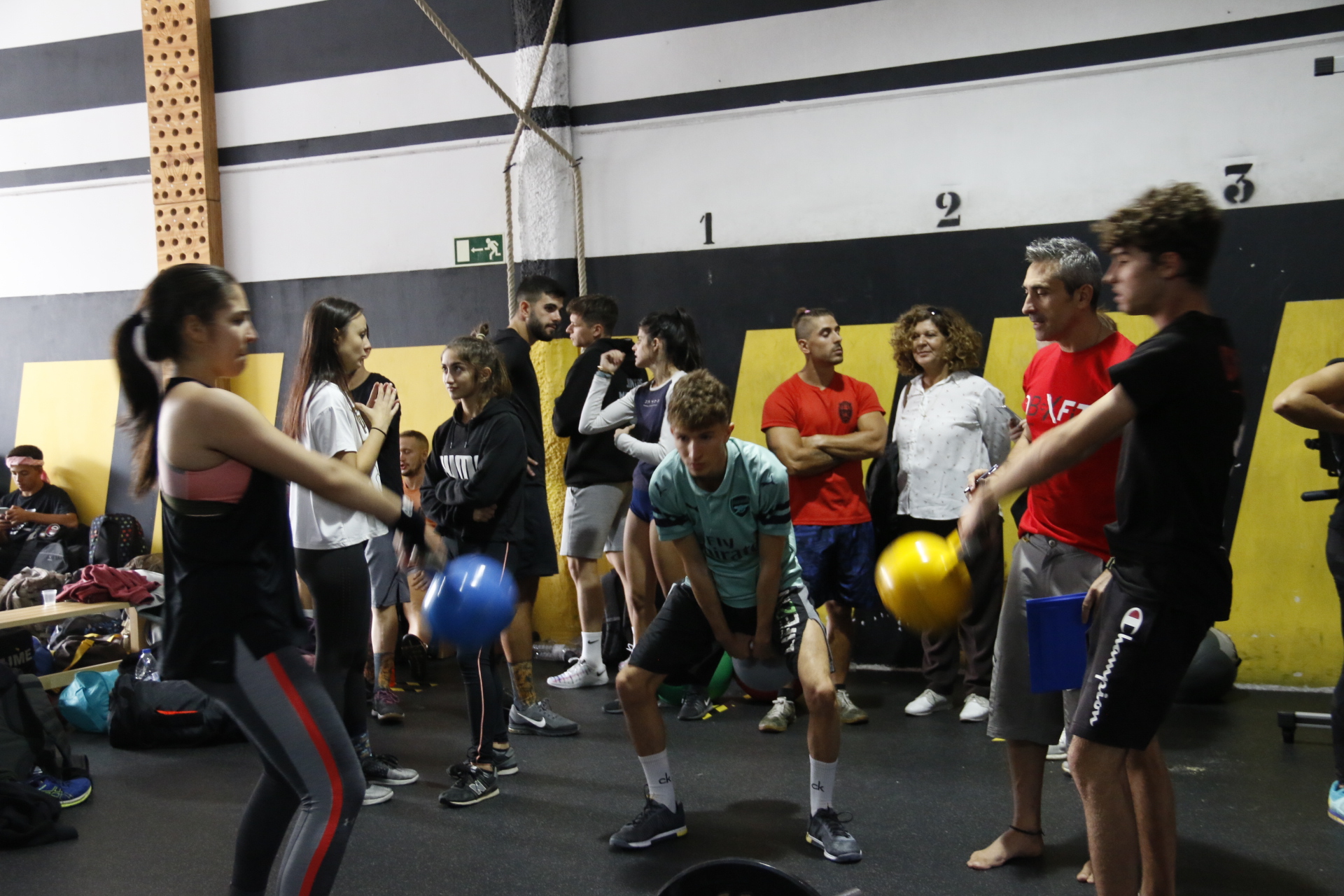 Competición solidaria en el box de Fuenlabrada