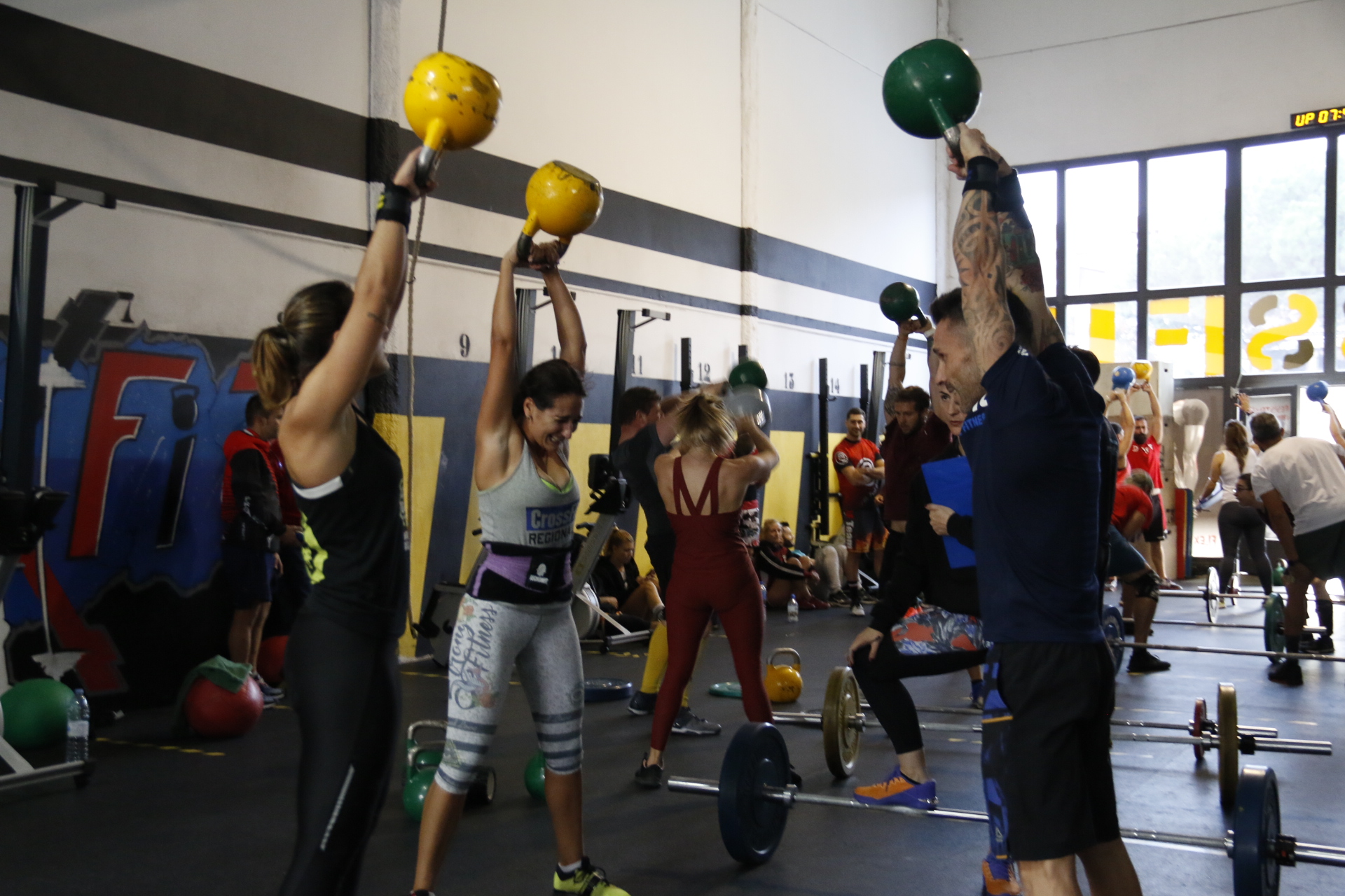 Competición solidaria en el box de Fuenlabrada