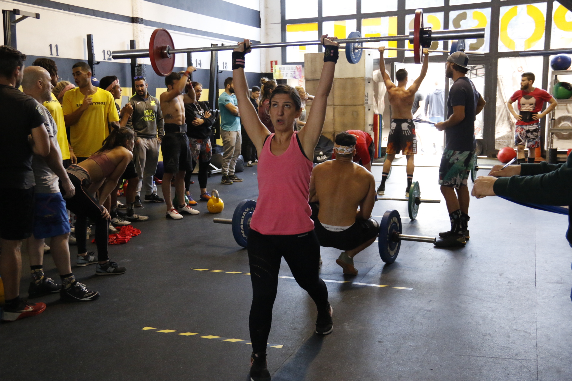 Competición solidaria en el box de Fuenlabrada