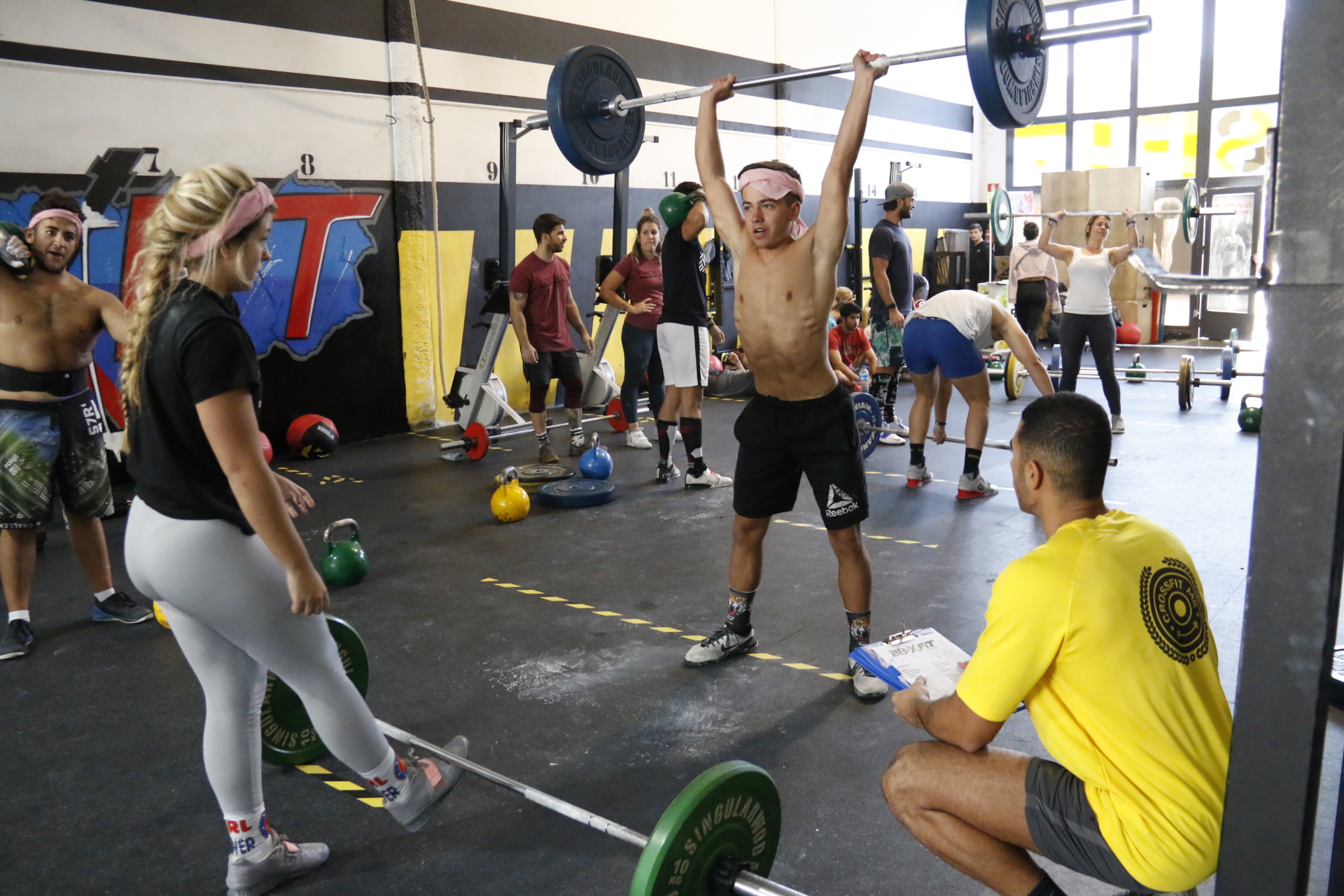 Competición solidaria en el box de Fuenlabrada