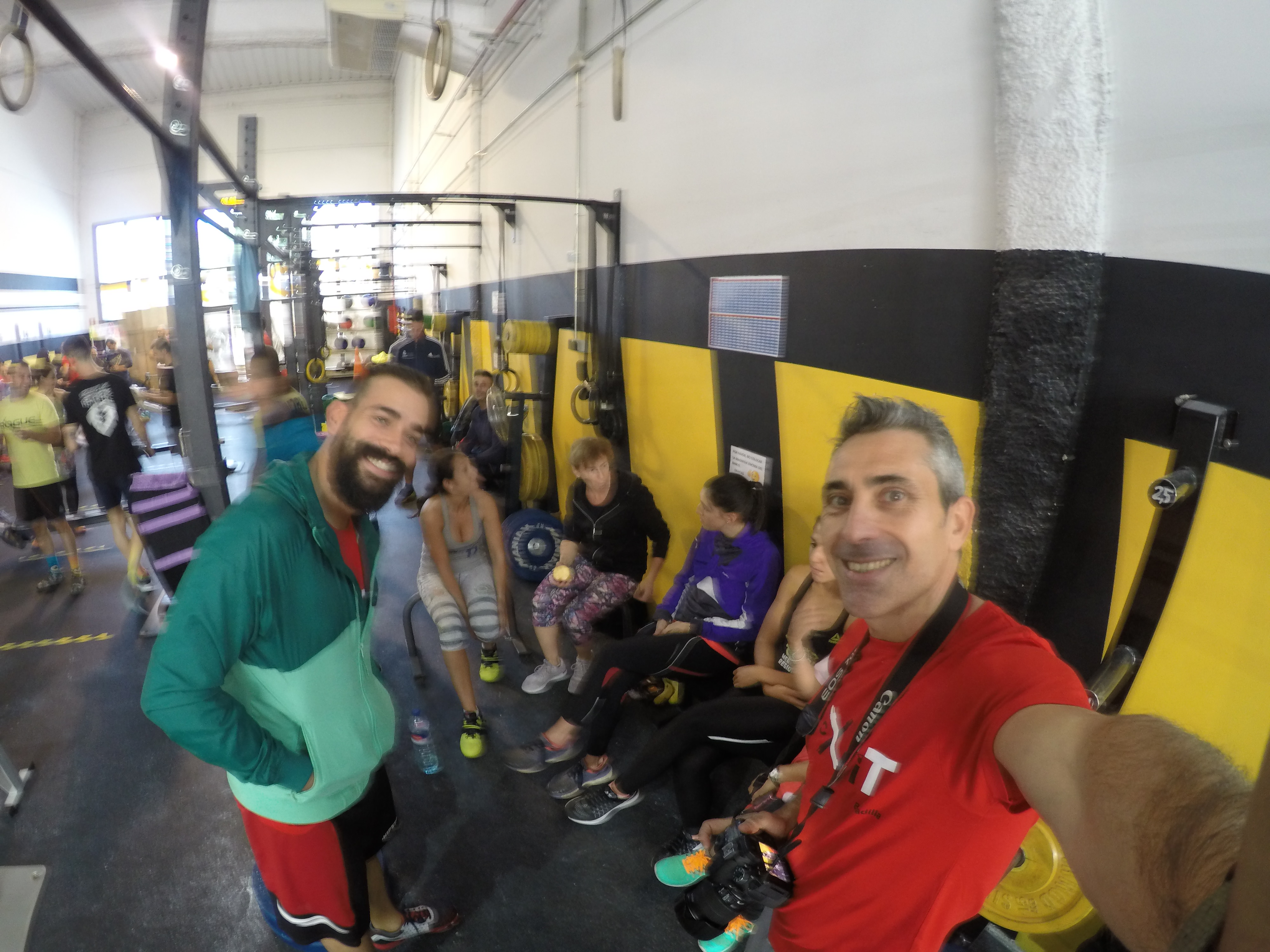 Competición solidaria en el box de Fuenlabrada